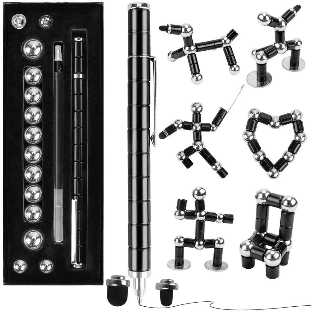 Magnetic Fidget Pen Toy For Anxiety Relief And Creative Spinning 8