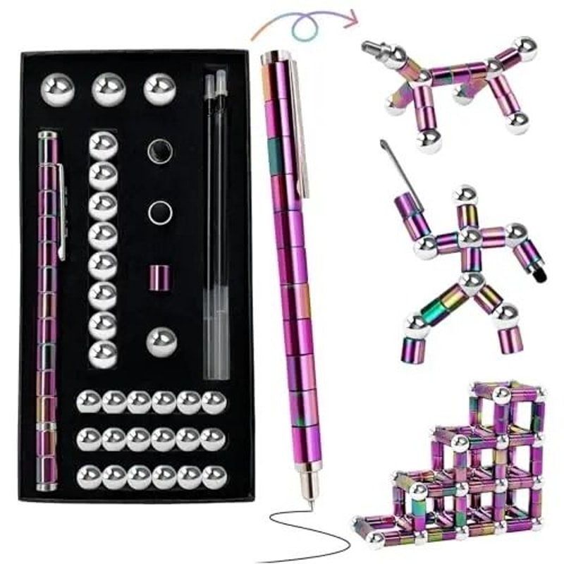 Magnetic Fidget Pen Toy For Anxiety Relief And Creative Spinning 11