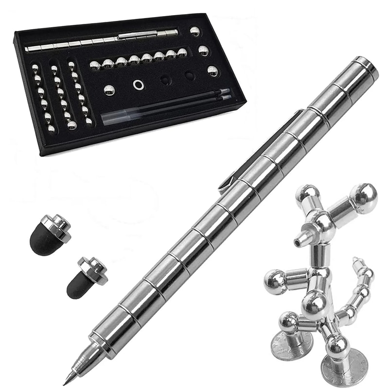 Magnetic Fidget Pen Toy For Anxiety Relief And Creative Spinning 13