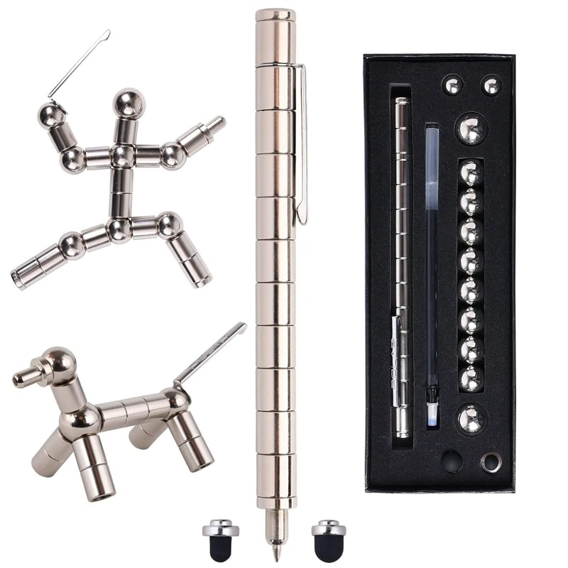 Magnetic Fidget Pen Toy For Anxiety Relief And Creative Spinning 17