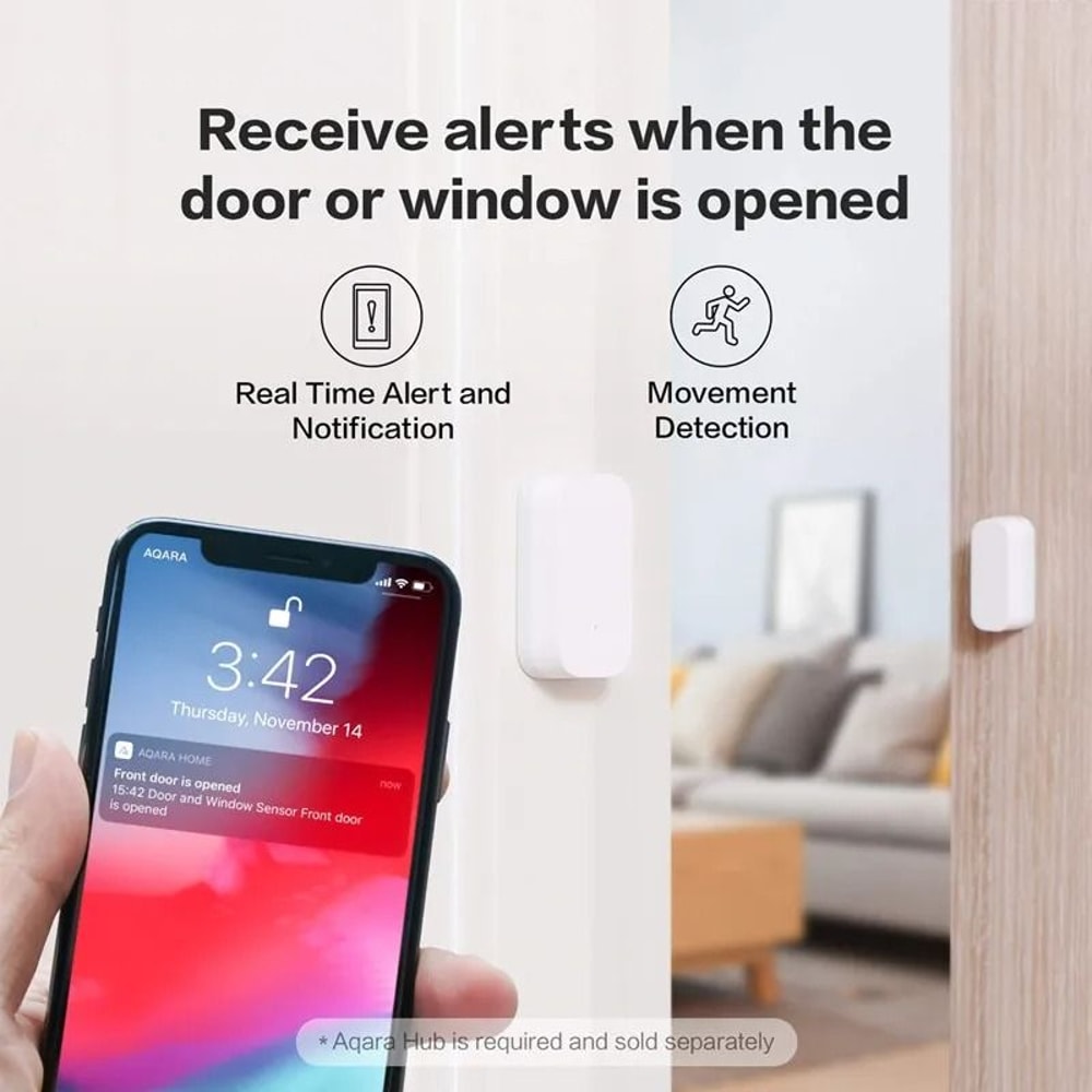 Aqara Door And Window Sensor ZigBee Wireless Smart Home Compatible With HomeKit 5