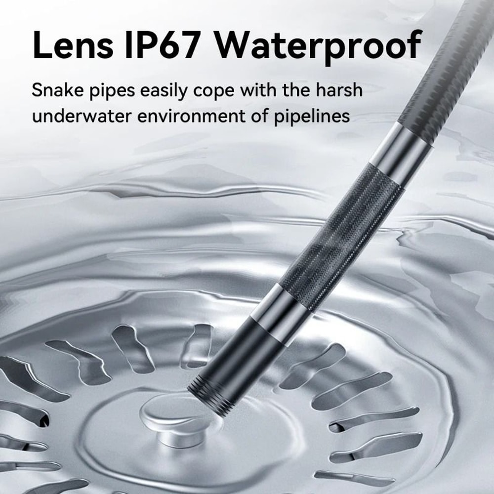 Two Way 360 Articulating Borescope 1080P Waterproof Endoscope With Light And Phone Connection 3