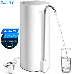 althy countertop faucet water filter ultrafiltration system