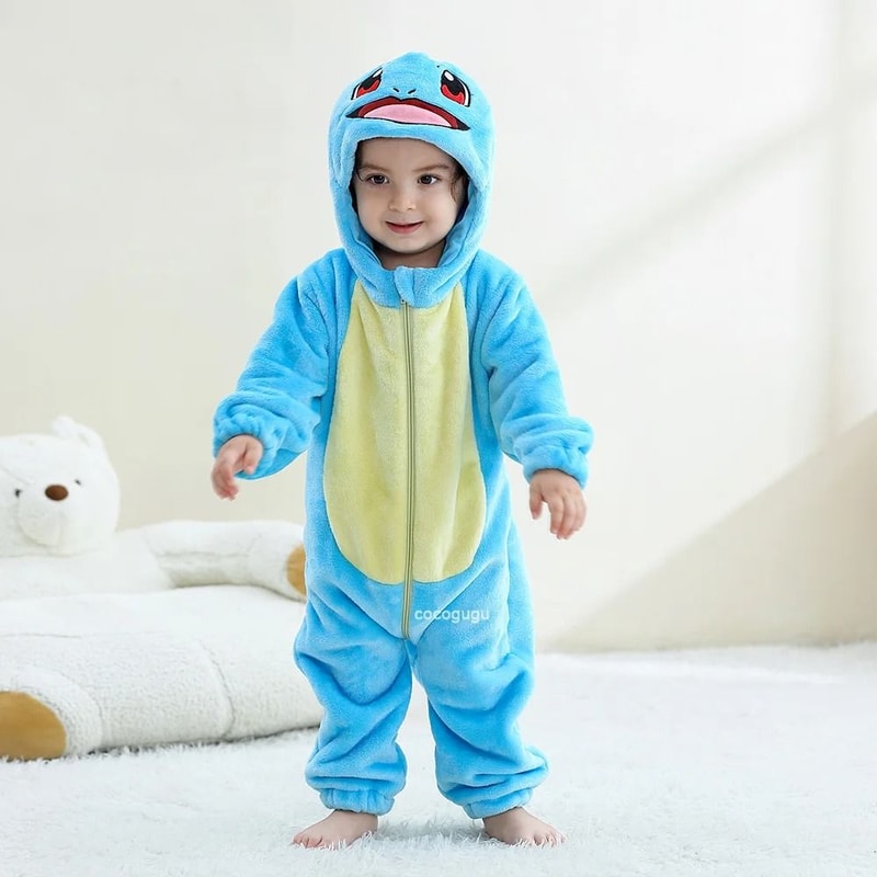 Pokemon Baby Romper Costume Onesie Kigurumi Pajama Outfit For Infants And Toddlers 03 Years 3
