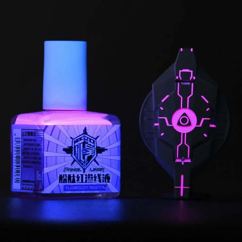 Fluorescent Panel Liner Paint 18ml Water Based Penetrating Ink For Model Coloring 1
