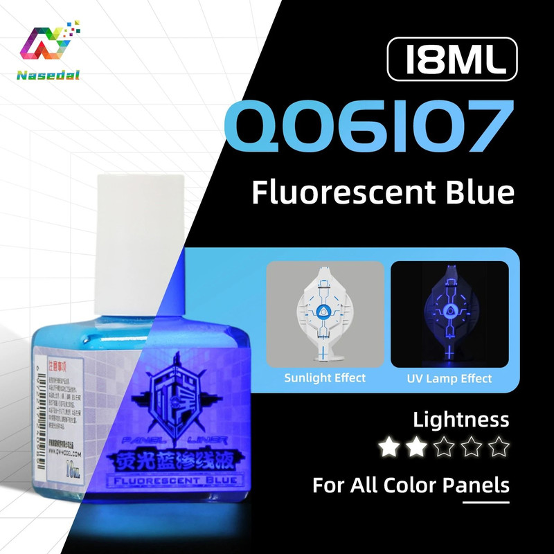 Fluorescent Panel Liner Paint 18ml Water Based Penetrating Ink For Model Coloring 12