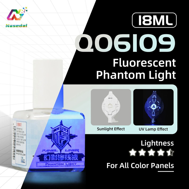 Fluorescent Panel Liner Paint 18ml Water Based Penetrating Ink For Model Coloring 14