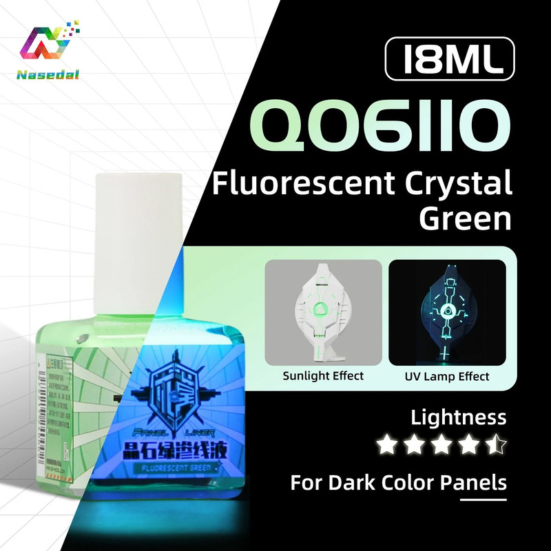 Fluorescent Panel Liner Paint 18ml Water Based Penetrating Ink For Model Coloring 15