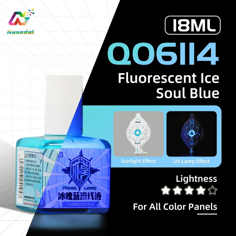 Fluorescent Panel Liner Paint 18ml Water Based Penetrating Ink For Model Coloring 19