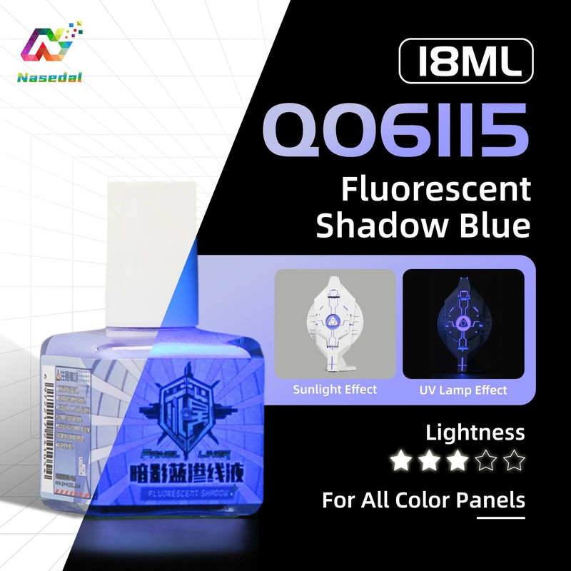 Fluorescent Panel Liner Paint 18ml Water Based Penetrating Ink For Model Coloring 20