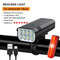 Rechargeable Bike Light Set 10000mAh 3600 Lumens LED Front And Rear Lights 8