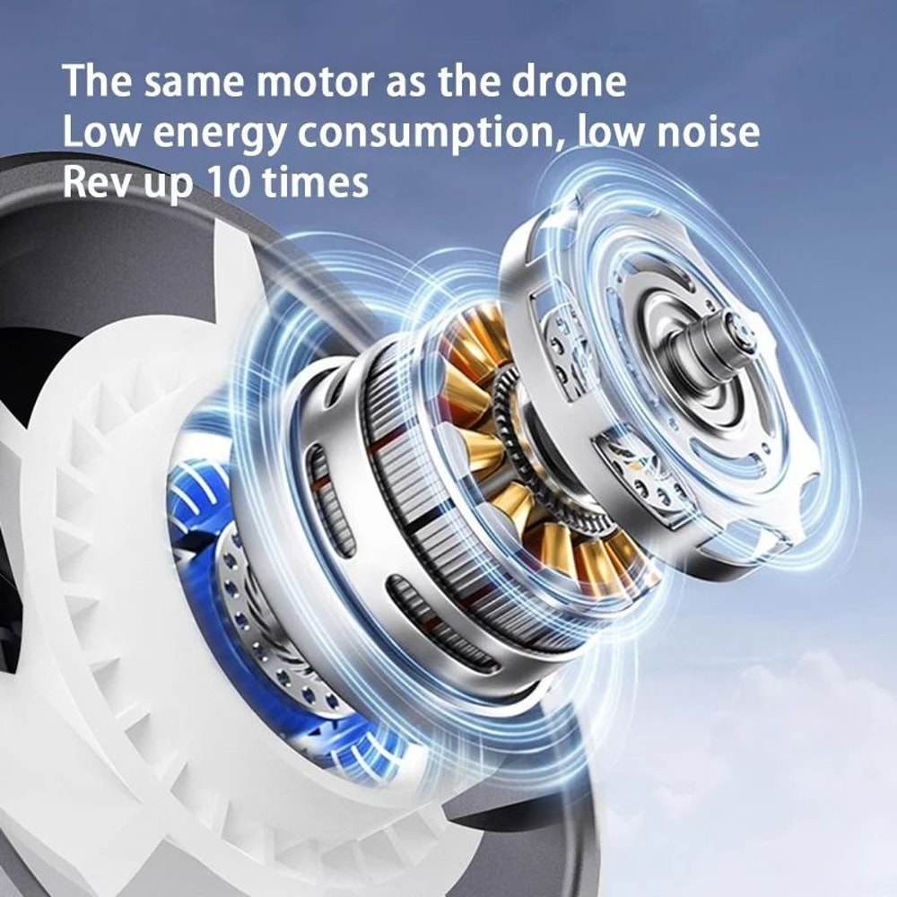 Xiaomi Handheld Fan Rechargeable Portable Cooling Fan With Type C Charging 2