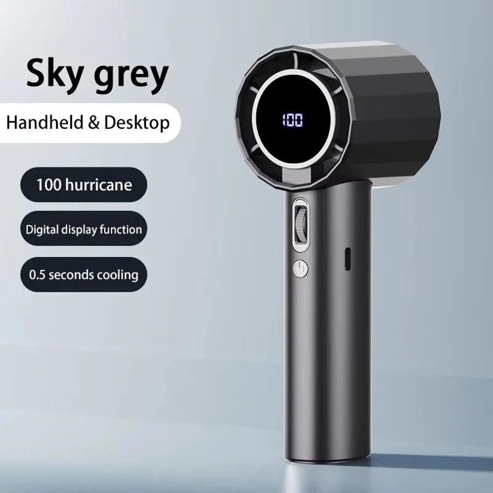 Xiaomi Handheld Fan Rechargeable Portable Cooling Fan With Type C Charging 6