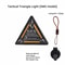 WELLHIKE Outdoor Triangle Light Camping Night Lamp With Warning Badge Function 7