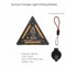 WELLHIKE Outdoor Triangle Light Camping Night Lamp With Warning Badge Function 9