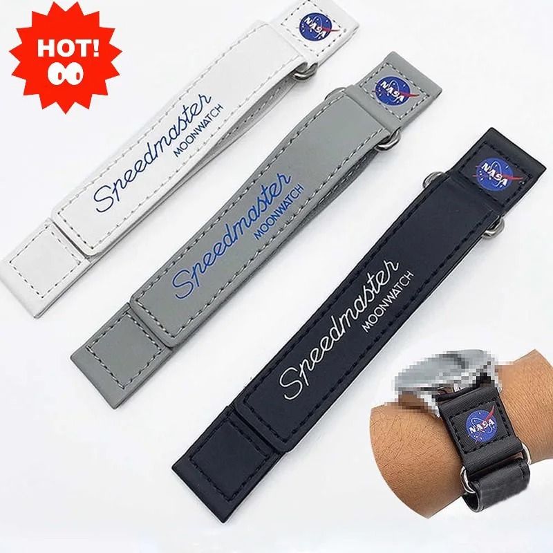 Speedmaster Replacement Watch Strap Waterproof Velcro Band 20mm 0