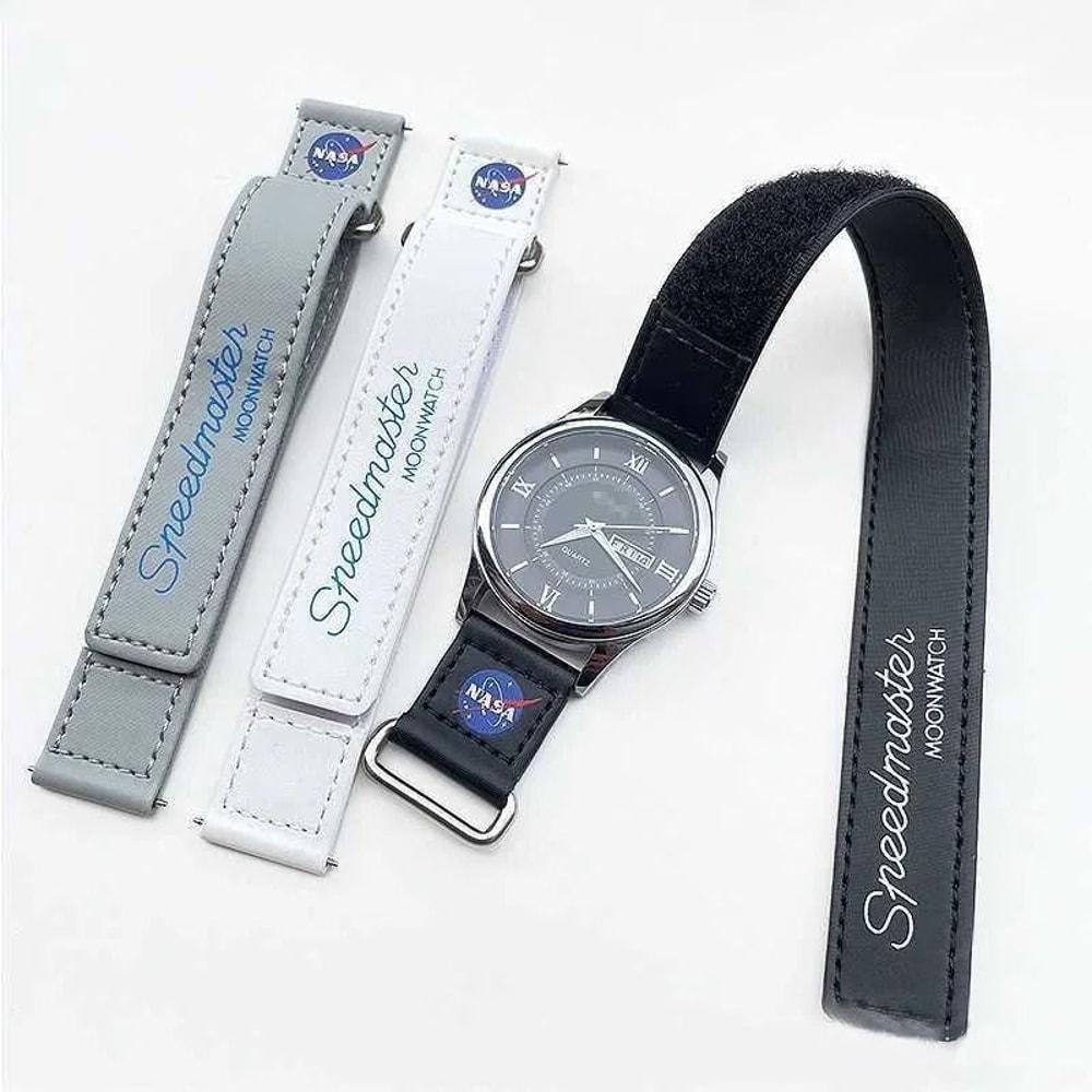 Speedmaster Replacement Watch Strap Waterproof Velcro Band 20mm 2