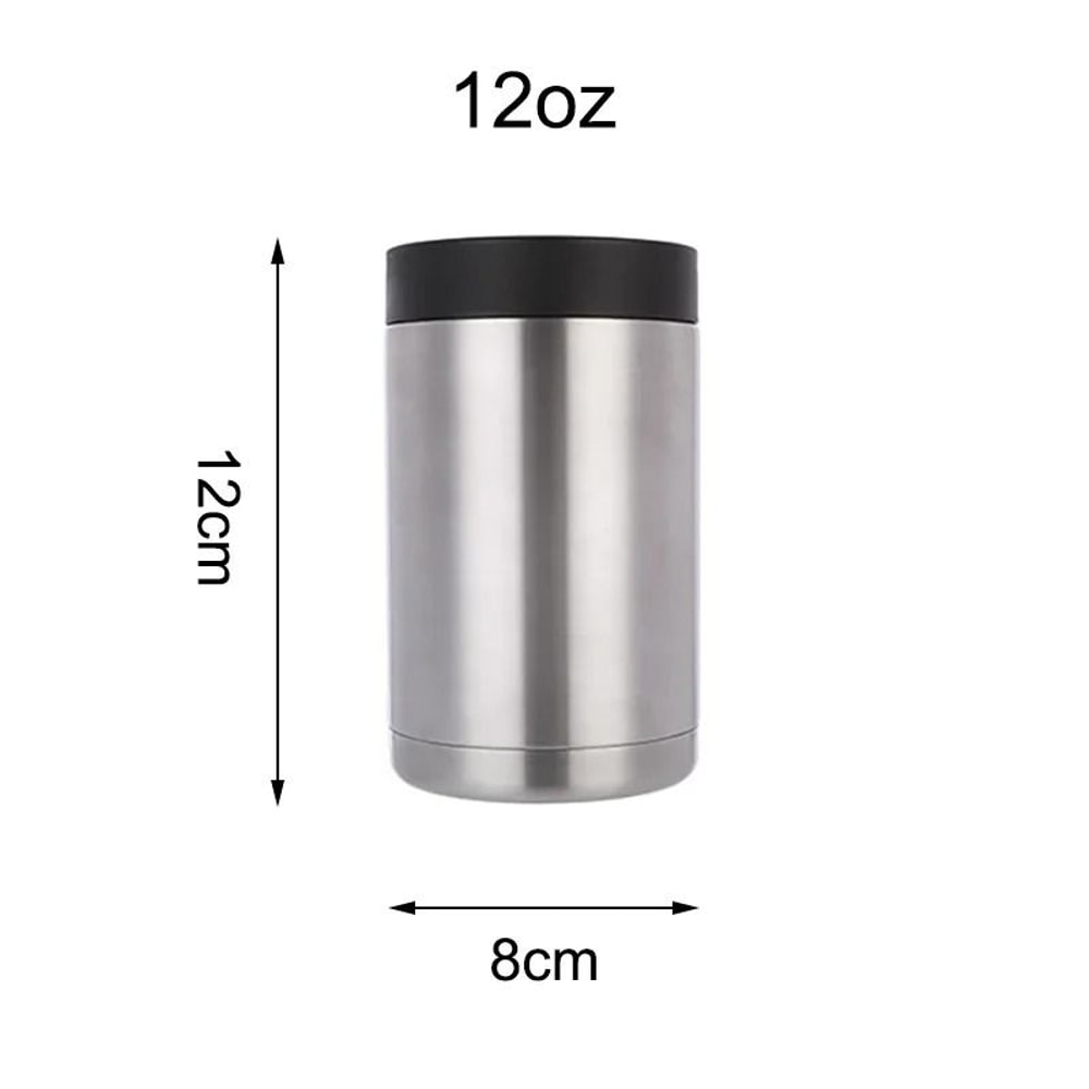 Stainless Steel Beer Bottle Cooler Double Wall Vacuum Insulated 6