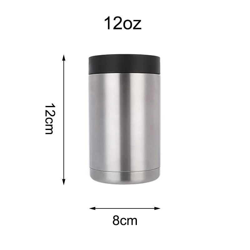 Stainless Steel Beer Bottle Cooler Double Wall Vacuum Insulated 6