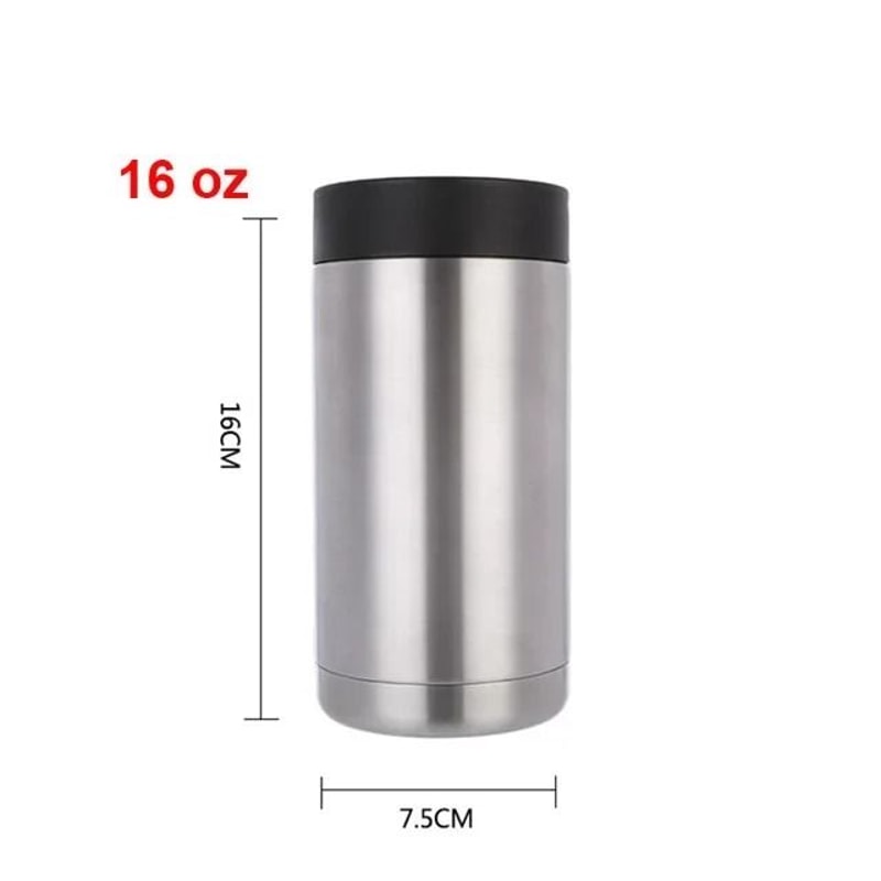 Stainless Steel Beer Bottle Cooler Double Wall Vacuum Insulated 7