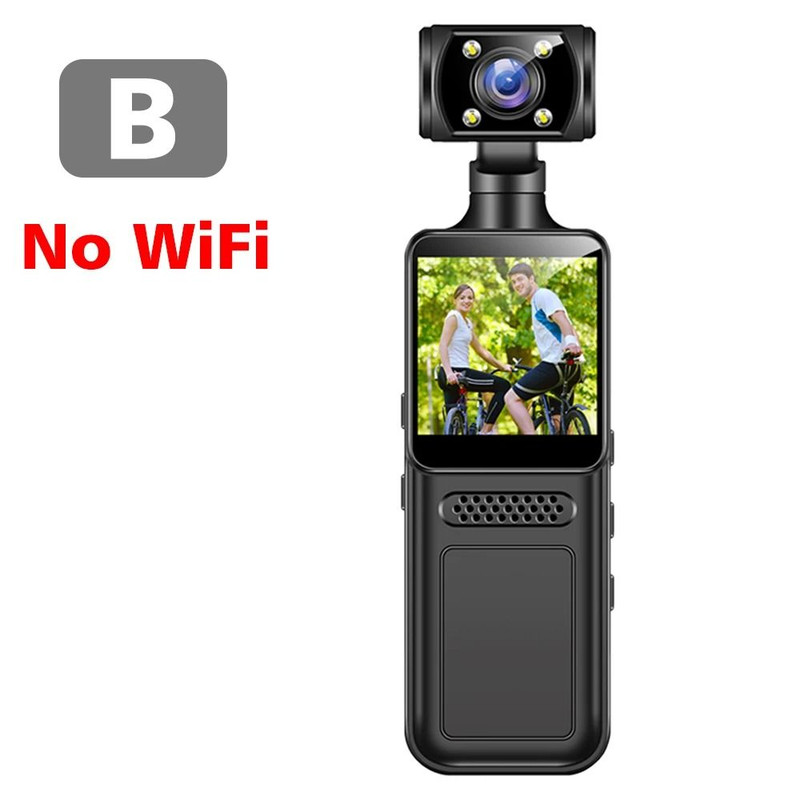 HD 4K Mini WiFi Action Camera With Motion Detection And 180 Degree Rotating Mount 8