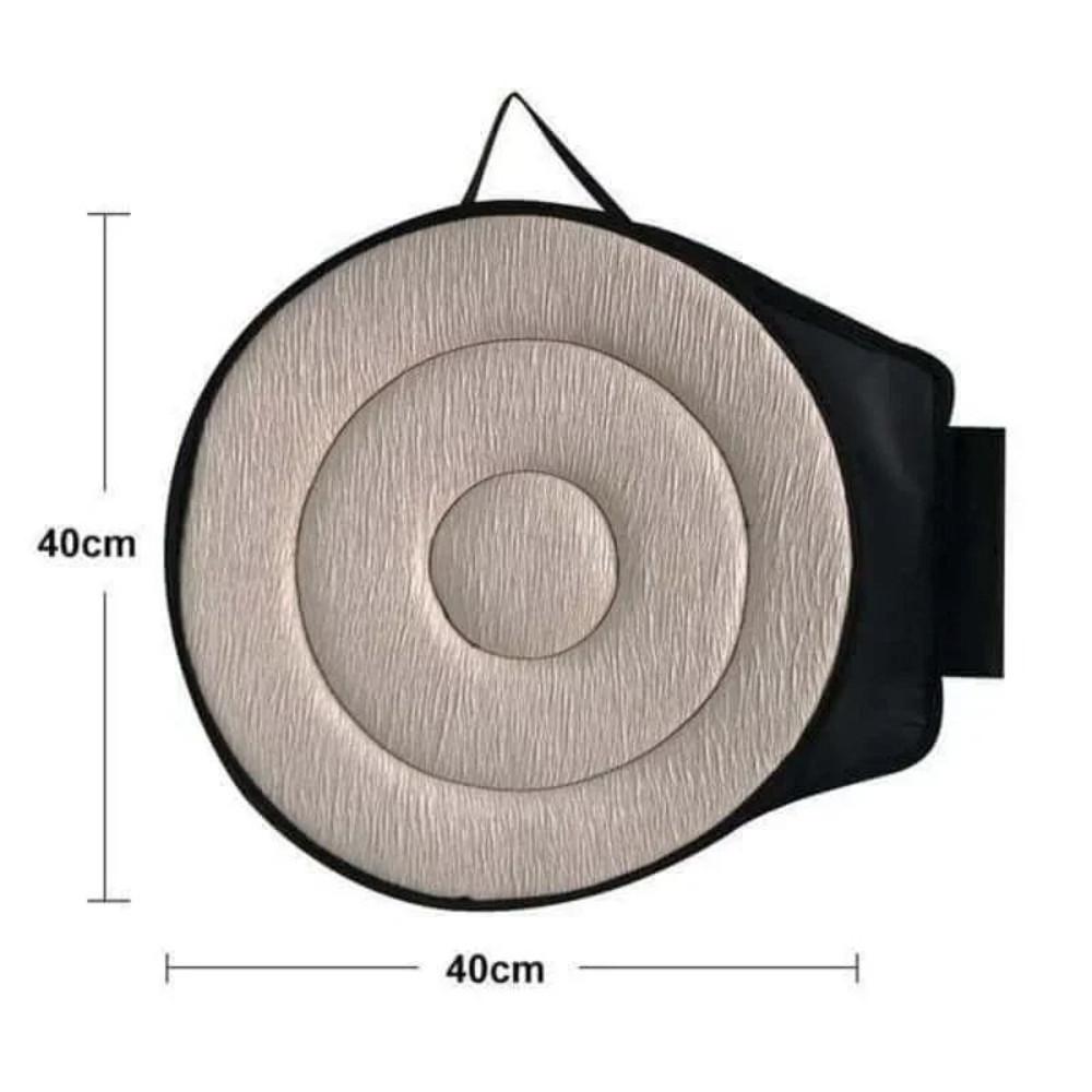 Rotating Seat Cushion Memory Foam Car Chair Aid For Easy Turning And Comfort 4