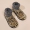 Leopard Print Fall Winter Floor Socks Warm Non Slip Home Socks For Women And Men 3
