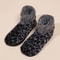 Leopard Print Fall Winter Floor Socks Warm Non Slip Home Socks For Women And Men 8