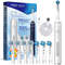 Seago Rotating Electric Toothbrush With 8 Brush Heads 5 Modes Rechargeable 0