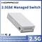 HORACO 25GbE Managed Switch 8 Port Network Switch With 10G SFP Slot 0