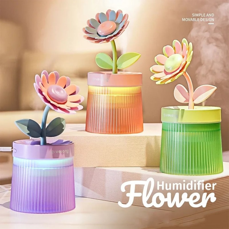 Landscape Air Humidifier Small Spray Hydration Household Silent Desktop Car Diffuser 1