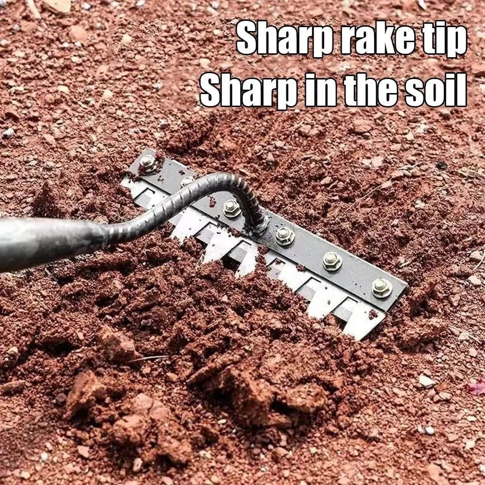 Garden Hoe Weeding Tool For Digging Loosening Soil And Farm Work 3
