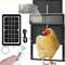 Solar Auto Chicken Coop Door With USB Charging Timer And Light Sensor 0