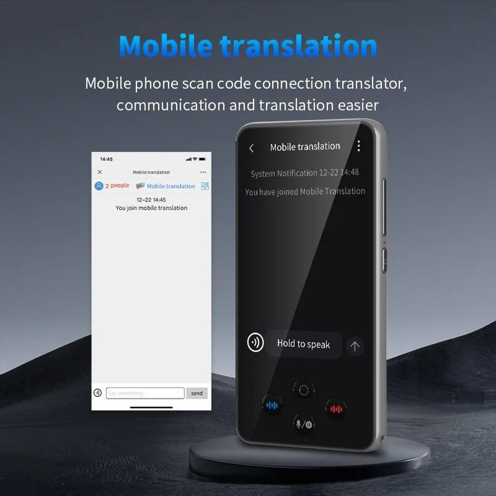 Language Translator Device With 138 Languages Real Time AI Translation And Voice Chat 5