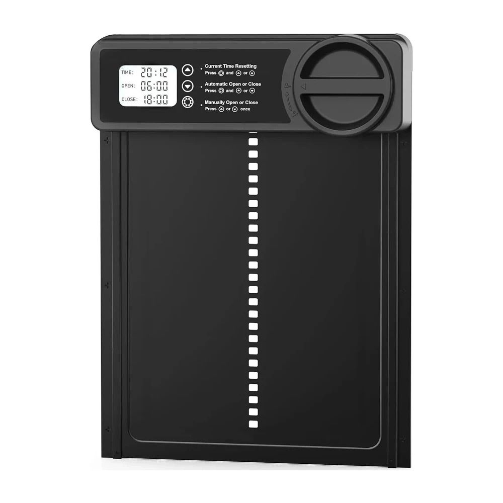 Automatic Chicken Coop Door With Timer And LED Screen 6