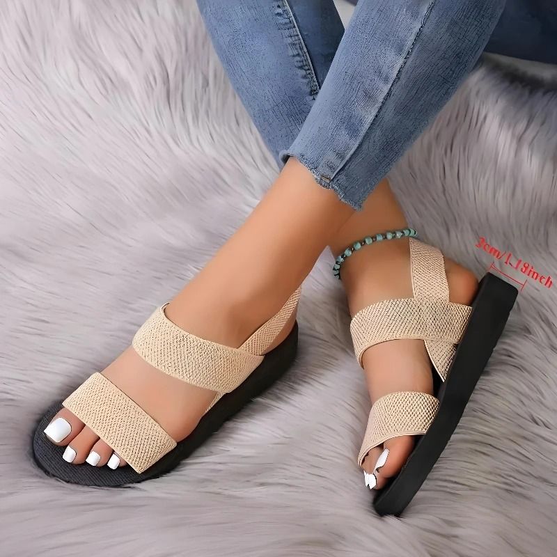 Women Slingback Wedge Sandals Lightweight Outdoor Summer Slides 6
