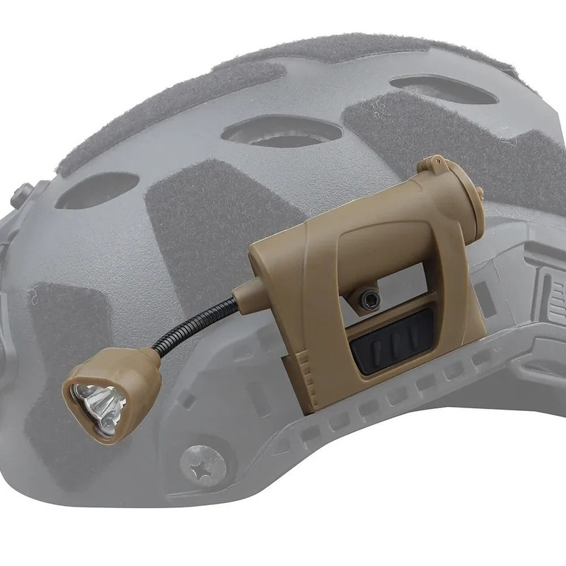 Tactical Helmet Light With Three LED Modes For Night Outdoor Use 2