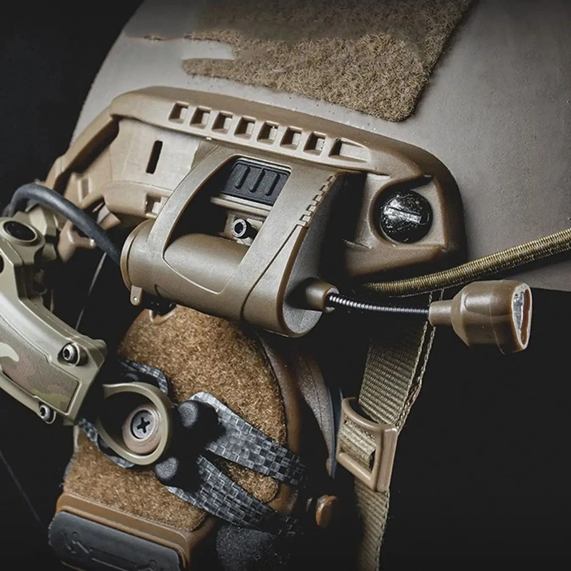 Tactical Helmet Light With Three LED Modes For Night Outdoor Use 4