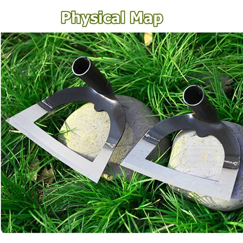 Thickened Manganese Steel Weeding Hoe Handheld Garden Tool For Loosening Soil And Removing Weeds 4