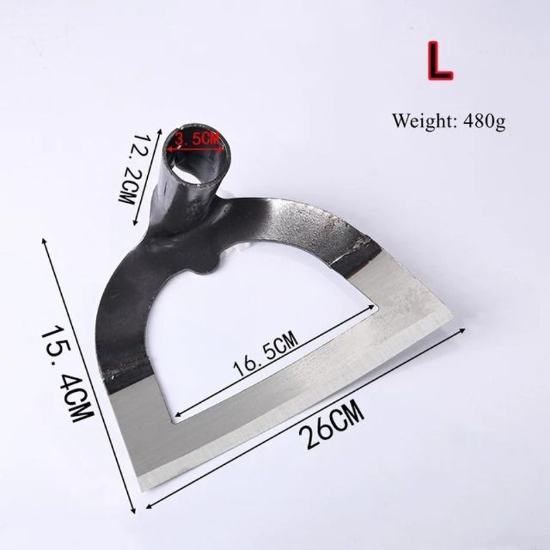 Thickened Manganese Steel Weeding Hoe Handheld Garden Tool For Loosening Soil And Removing Weeds 7