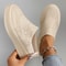 Womens Summer Breathable Mesh Flat Shoes Lightweight Casual Sneakers 5