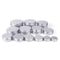 100pcs Aluminum Tin Jars Empty Metal Containers For Cosmetic Cream Lip Balm Candle Storage 2