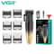 VGR Hair Trimmer Professional Clipper With Adjustable Blade And LED Display 6