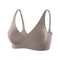 Womens Plus Size Seamless Wireless Push Up Bra With Padded Cups And Plunge Design 9