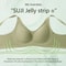 Womens Plus Size Seamless Wireless Push Up Bra With Padded Cups And Plunge Design 4