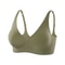 Womens Plus Size Seamless Wireless Push Up Bra With Padded Cups And Plunge Design 6