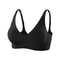 Womens Plus Size Seamless Wireless Push Up Bra With Padded Cups And Plunge Design 8