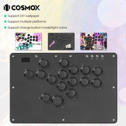 haute42 cosmox leverless controller keyboard for pc playstation and switch gaming