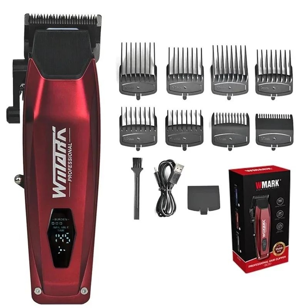 WMARK NG125 Professional Electric Hair Clippers With Adjustable Blade For Men 5