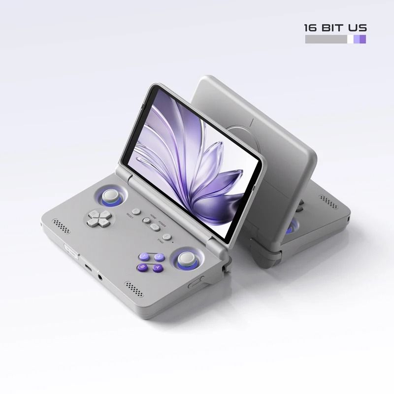 Retroid Pocket Flip 2 Handheld Game Console With Portable Retro Gaming Design 7